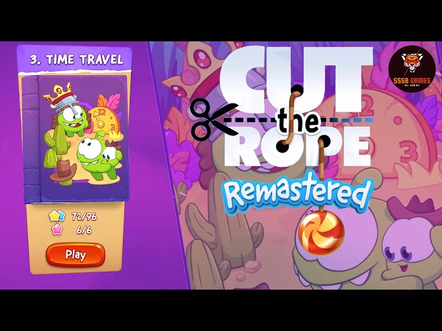 Cut the Rope 3 Apple Arcade - Tip, Walkthrough, Glitch