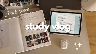 study vlog 🎧 fin de session | self care, promenades, soirées films