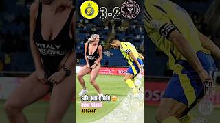 GOAT 🤯 Al Nassr x Inter Miami - Siêu kinh điển Messi vs Ronaldo #shorts