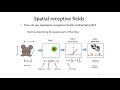 9: Receptive Fields - Intro to Neural Computation