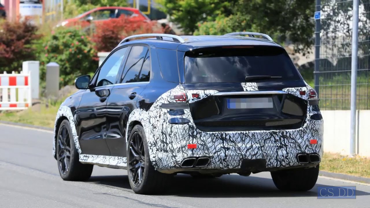 2019 Mercedes Amg Gle 63 Spy Shots Youtube