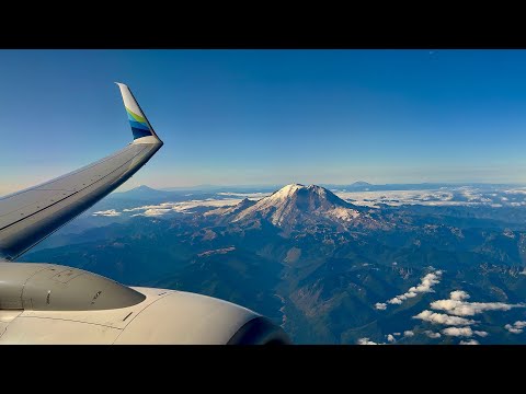 [4K] – Full Flight – Alaska Airlines – Boeing 737-990/ER – MCI-SEA – N433AS – AS563 – IFS 852