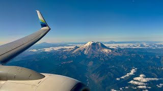 [4K] - Full Flight - Alaska Airlines - Boeing 737-990/ER - MCI-SEA - N433AS - AS563 - IFS 852