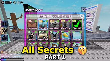 Secret Universe Roblox ALL SECRETS | Part 1