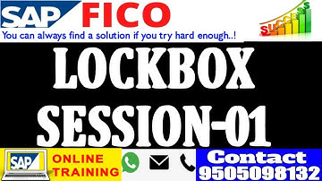 SAP FICO||OVERVIEW OF LOCKBOX||WHAT IS LOCKBOX||ADVANTAGES OF LOCKBOX||PROCESS OF LOCKBOX
