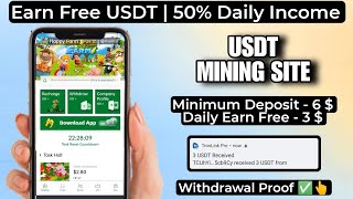 New Usdt Mining Site | Free mining sites | trx usdt mining apps | without deposit usdt mining sites