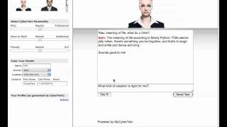 MyCyberTwin Technology Platform - Features Demonstration