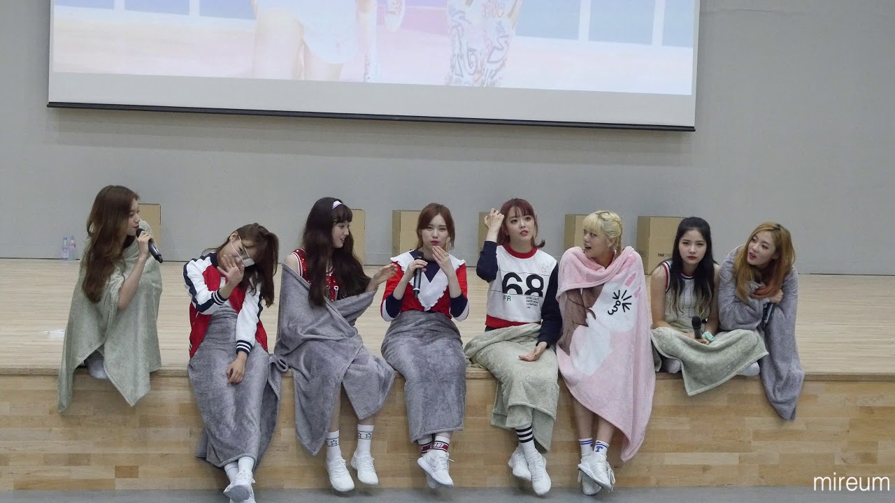 [4k]170910 위키미키 팬싸인회가 마친후 토킹타임! 직캠 fancam by 미름