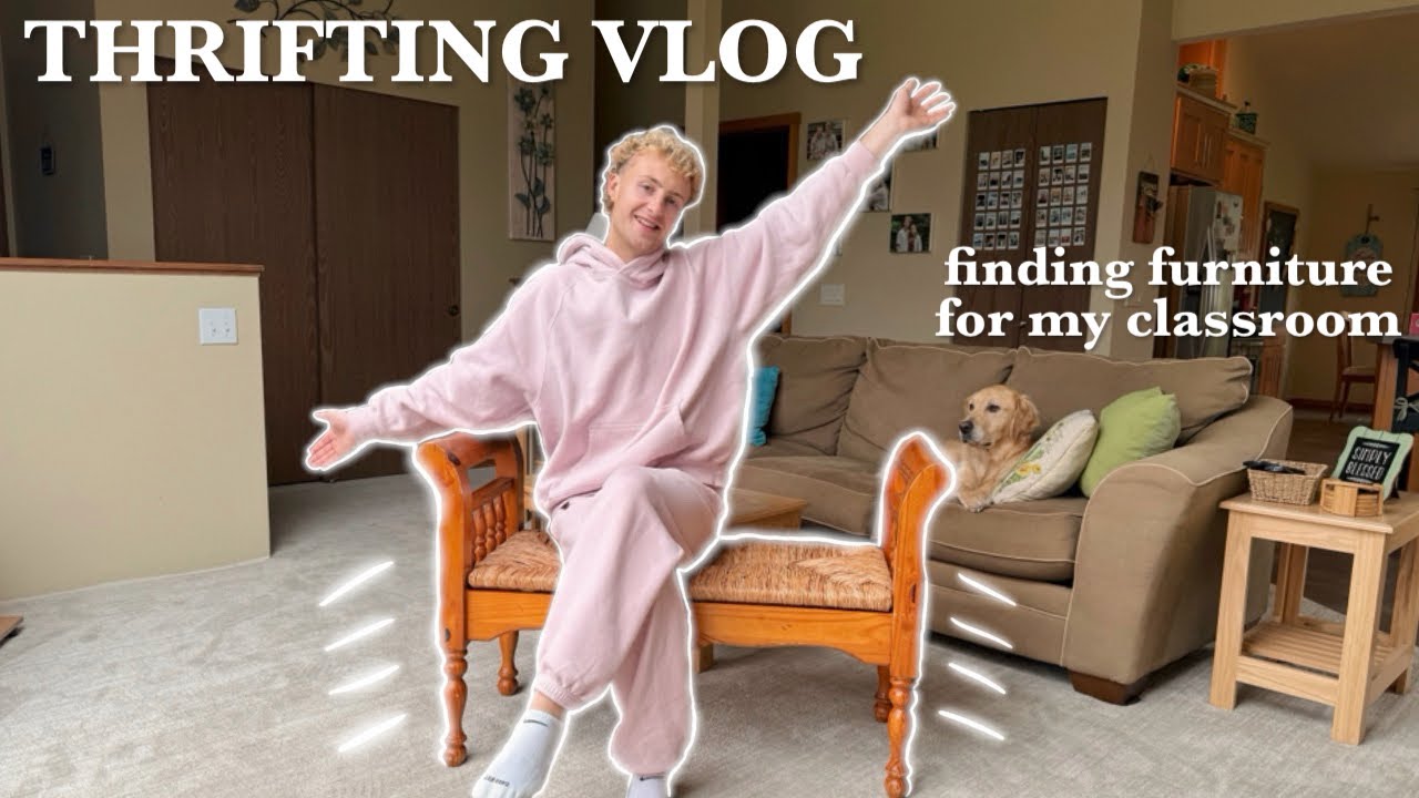 ВЛОГ ЭКОНОМИИ | Ищу мебель для своего класса, проведите день со мной, добрые дела.