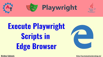 #10  Run Playwright Script with Edge | How to Execute Playwright Script in Edge Browser
