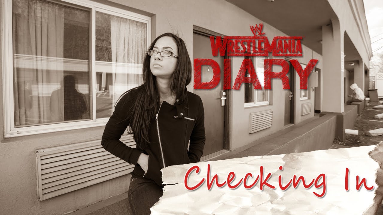 WrestleMania 29 Diary - AJ Lee visits her old home WWE Exclusive, April 3, 2013