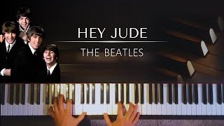 The Beatles - Hey Jude + piano sheets chords