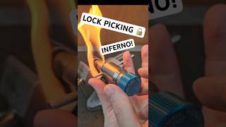 LOCK PICK INFERNO! #hack #lockpicking #hacker #diy #howto #Security