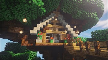 Minecraft + Survar 🌳 Dream Tree House Build | Ep.7"