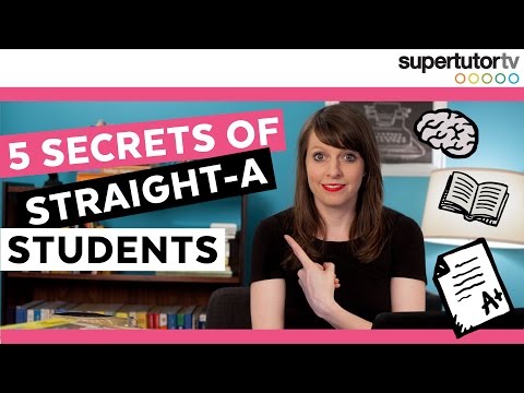 5 Secrets of Straight A Students: Study Hacks & Tips!!  What Teachers WON'T tell you!