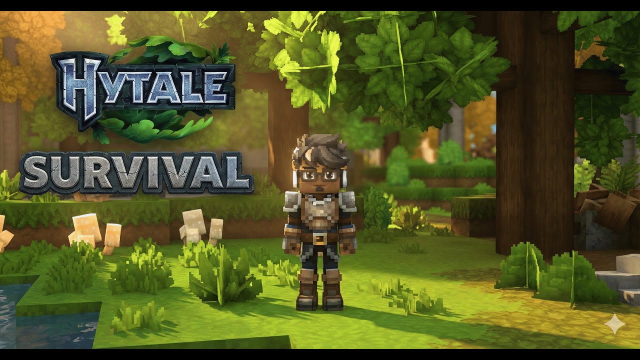NOVO SERVIDOR DE HYTALE SURVIVAL com CLAIM, LOJA, KITS - HYWER