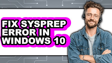 How to Fix Sysprep Error in Windows 10 (updated)