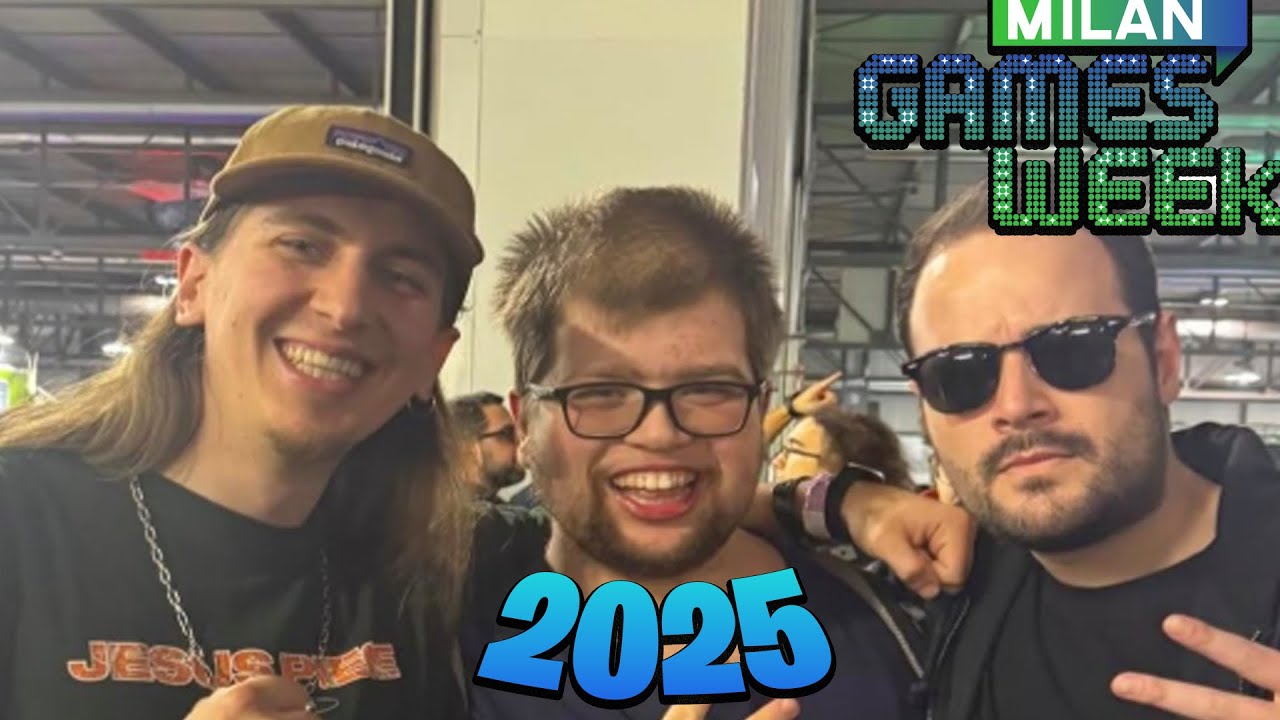 L MIA ESPERIENZA ALLA GAMESWEEK 2025 NON CI CREDO😱