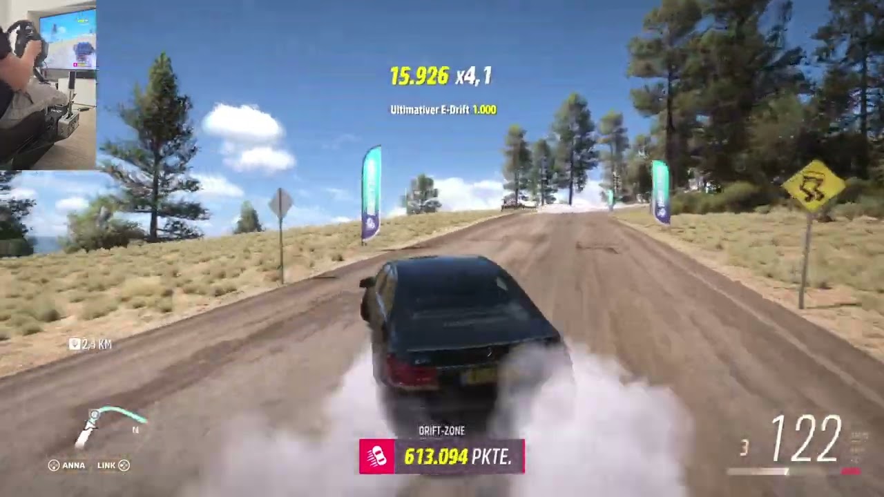 Forza Horizon 5 MB w212 AMG Vulcano Drift Zone 