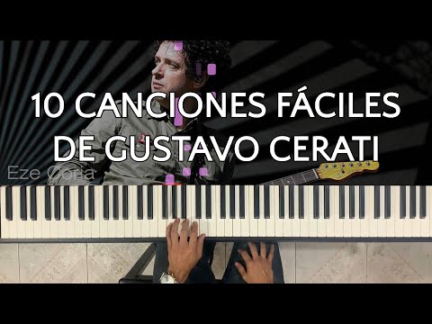 10 Partituras Fáciles de Gustavo Cerati - Gustavo Cerati
