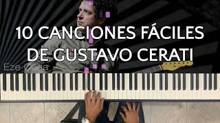 10 Partituras Fáciles de Gustavo Cerati - Gustavo Cerati