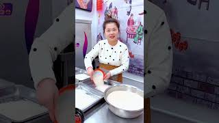 🥰Satisfying with hot street food🥳#streetfood #satisfying video#cooking #asmr#shorts
