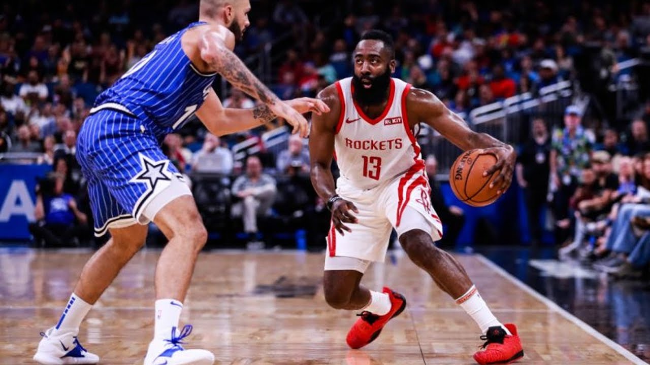 James Harden Misses 16 3s vs Magic! 201819 NBA Season YouTube