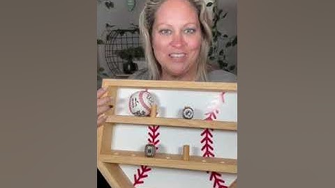 Baseball Display Case for Rings and Balls such high quality and a great keepsake!