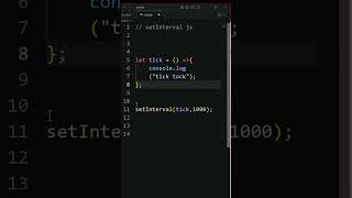 what is setInterval for in js