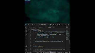 How to make Smoke Effect by using HTML,CSS and JAVASCRIPT in VS code.