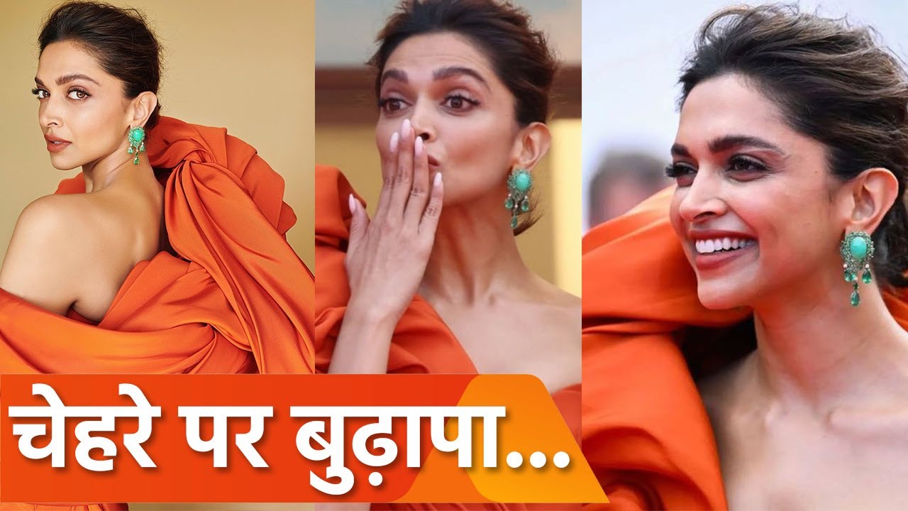 Cannes 2022 Deepika Padukone Orange Dress Red Carpet Look Troll
