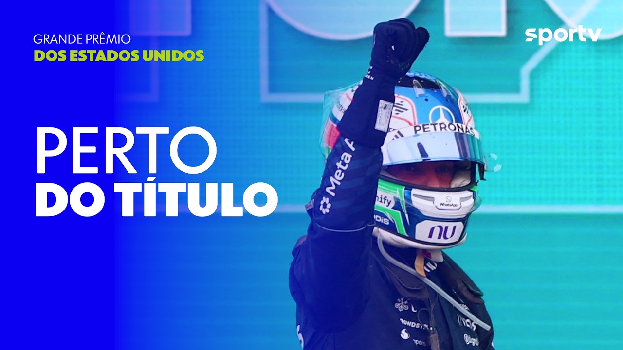KIMI ANTONELLI VENCE O GP DOS ESTADOS UNIDOS E FICA PERTO DO TÍTULO | FÓRMULA 1 2026 | sportv