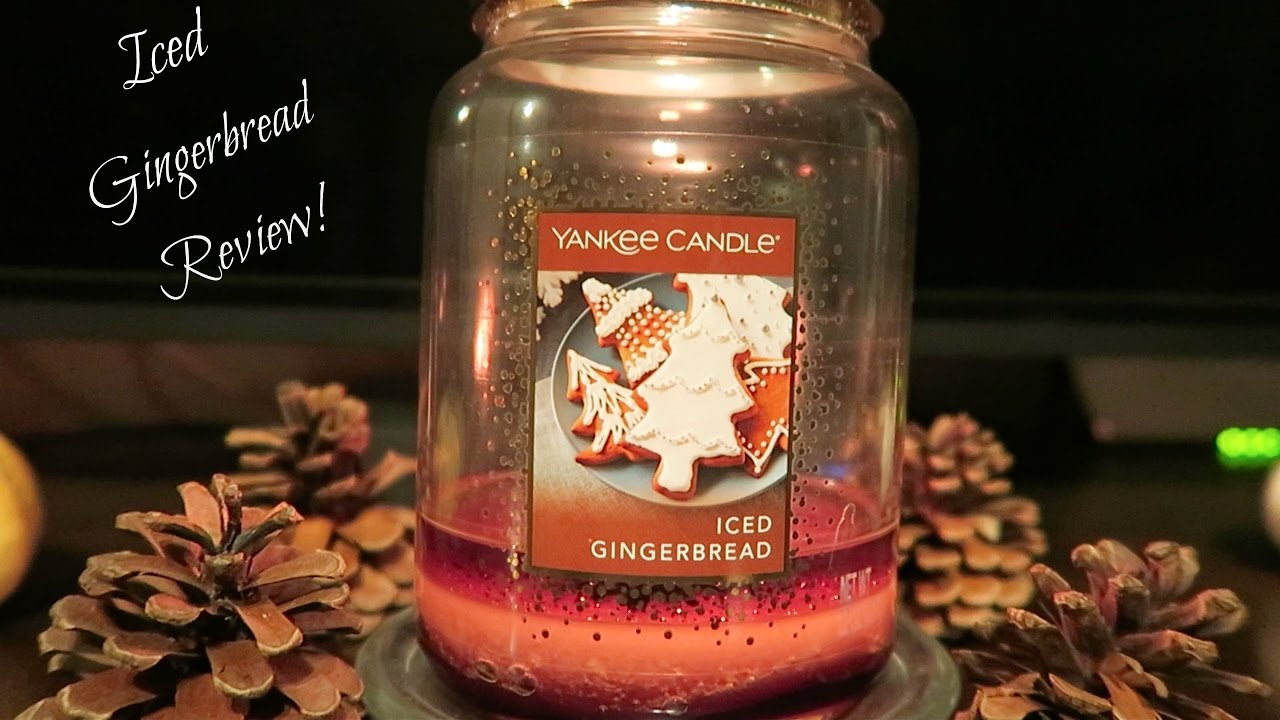 ICED GINGERBREAD REVIEW! / Yankee Candle 2016 YouTube