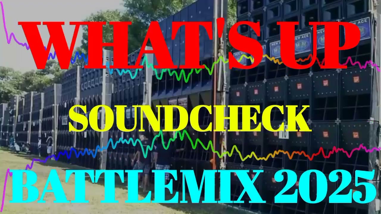 WHAT'S UP SOUNDCHECK BATTLEMIX 2025 (AMMC) DJ JAYSON ESPANOLA