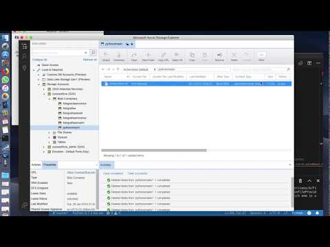 Blob with Azure and Python