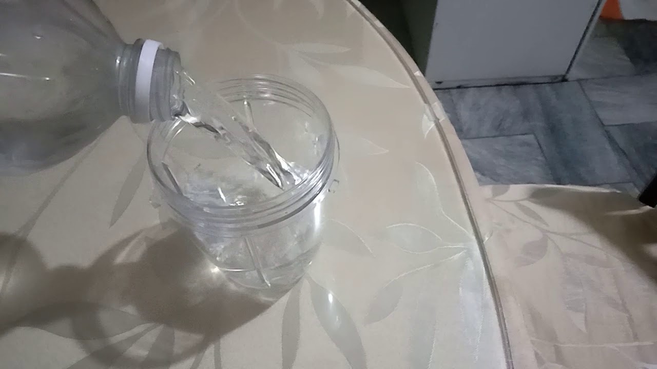 blending water