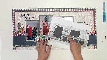 Tips & Inspiration for Creating Sketch #5 for the December 2021 Virtual Crop by Creative Memories