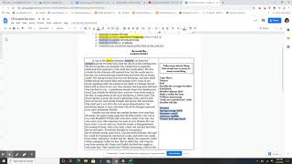 Close read and annotating Scarlet Ibis