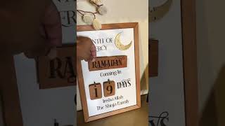 Trick to change from Ramadan to Eid for the Ramadan countdown calendar