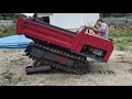 Hitachi RC20 самосвал на гусеничном ходу, Ходовые испытания.
