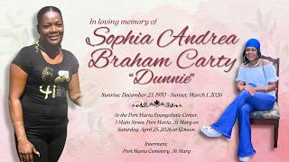 Forever in Our Hearts | Sophia Braham-Carty | Celebration of Life Service