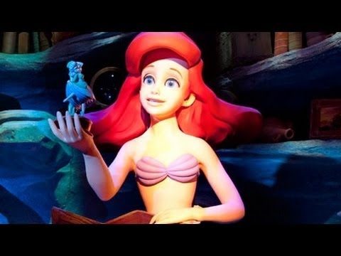 Video: Ariel's Undersea Adventure Ride u Disney California Adventure