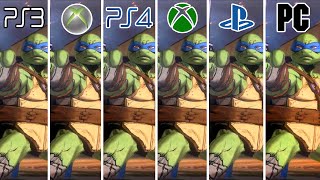 TMNT Mutants in Manhattan (2016) PS3 vs XBOX 360 vs PS4 vs XBOX ONE vs PS4 Pro vs PC