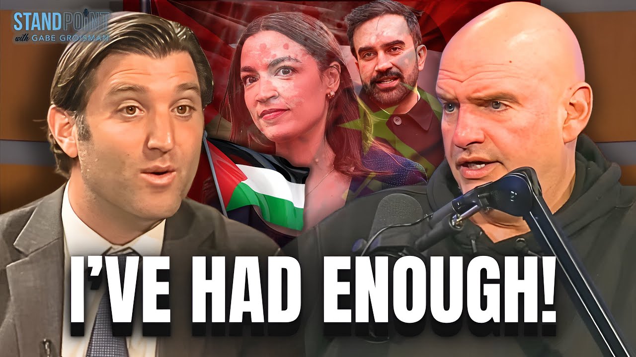 Sen. Fetterman SLAMS Mamdani & Anti-Israel Left In Emotional Interview!