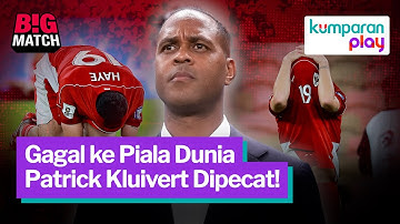 Resmi! PSSI Pecat Patrick Kluivert Usai Gagal ke Piala Dunia 2026