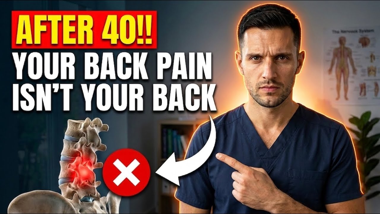 After 40, Your Back Pain Isn't Coming From Your Back (Doctors Miss This ...