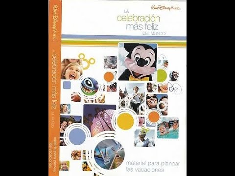 2004/2005 Walt Disney World DVD de planificación de vacaciones La Celebración Más Feliz Del Mundo