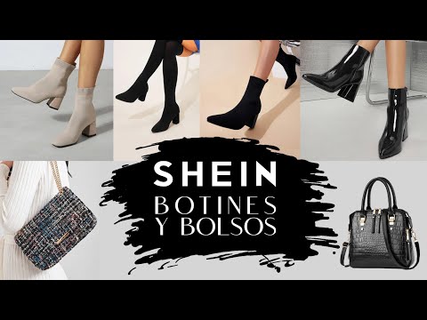 HAUL de SHEIN BOLSOS Y BOTINES CALCETÍN - No os lo podéis perder!!! 📌📌 -  YouTube