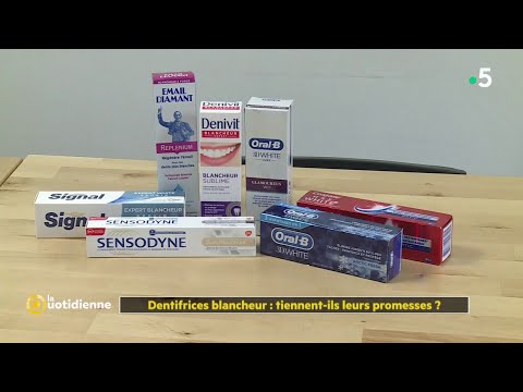 Vidéo: Les 5 Meilleurs Dentifrices Blanchissants