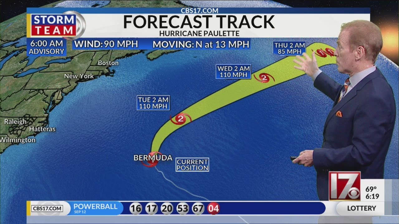 Tropical Storm Teddy forms in the Atlantic Ocean - YouTube
